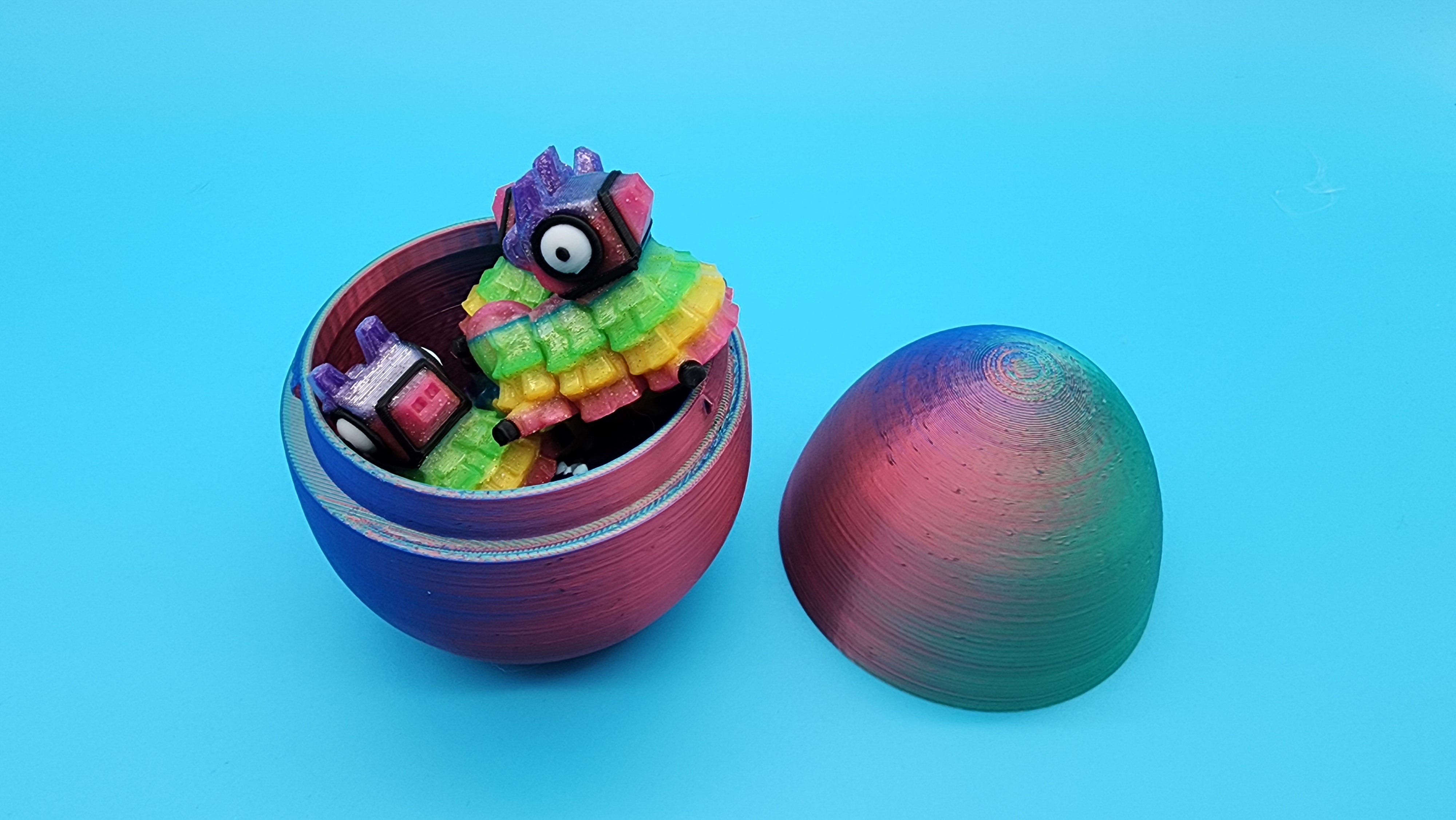 Mini Pinata- Grab Bag - Egg Option - 3d printed articulated mini